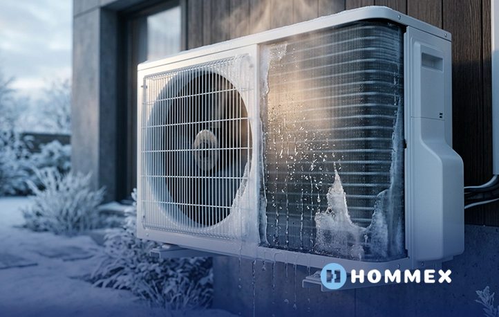 پدیده دیفراست (Defrost) و چرا در گرما پنل دیر روشن میشود؟